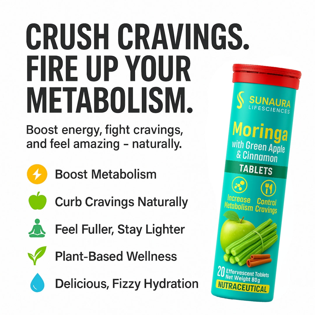 Natural Weight Balance Pack | ACV Moringa | Effervescent Tablet