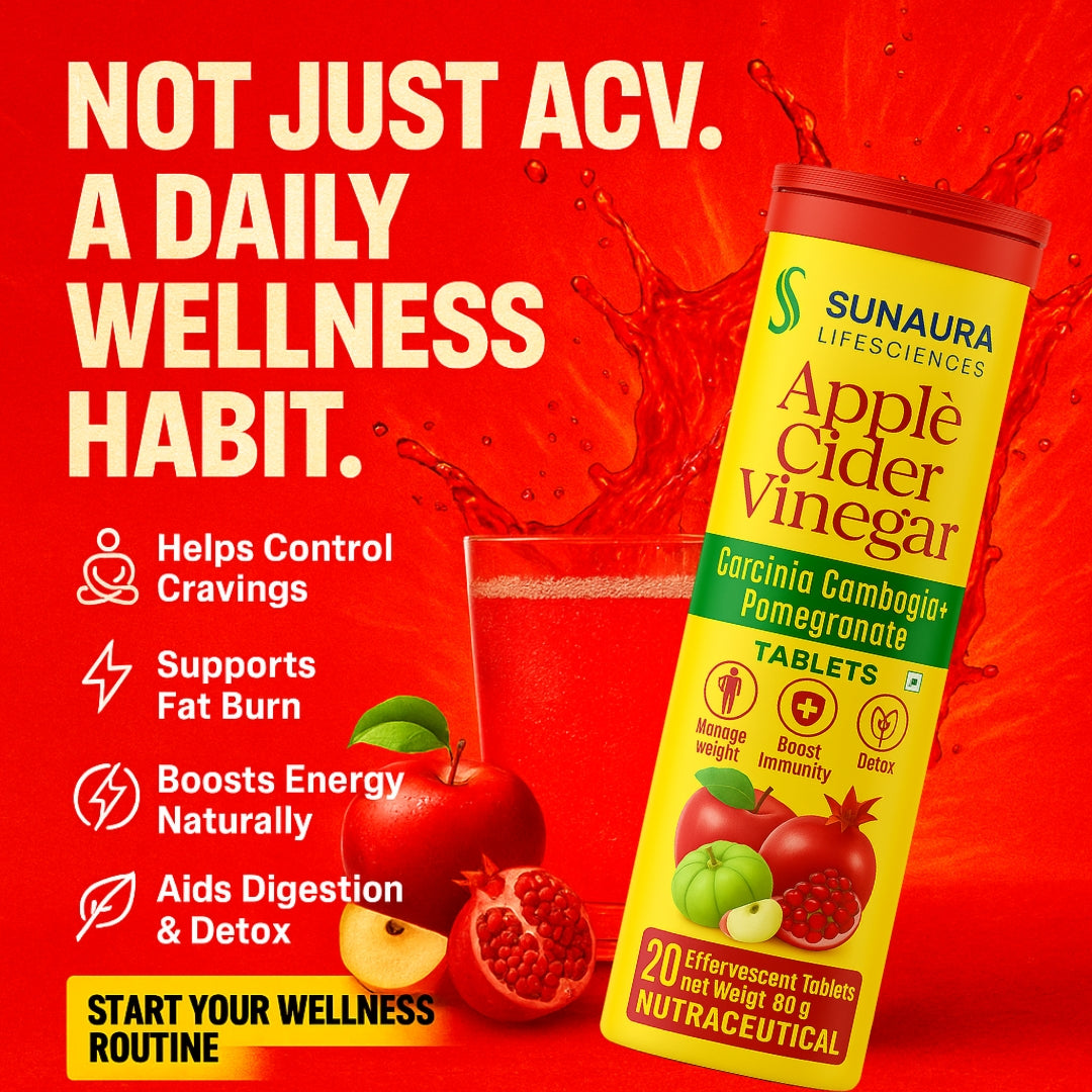 Manage Weight | Control Cravings |Boost Energy & Metabolism | ACV Garcinia Effervescent Tablets